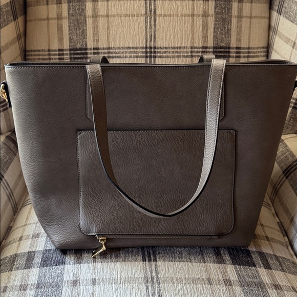 Poppy & Peonies Go-Getter Tote Dark Grey - Picture 9 of 14